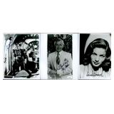 Celebrity Signed Photo Lot of Three.