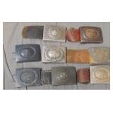 World  War Two Military Buckle Lot.