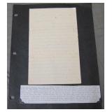 Civil War Letter.