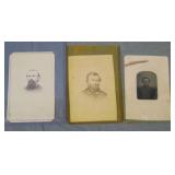 Civil War CDV Lot of Three.