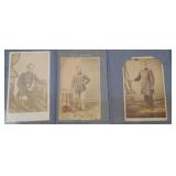 Civil War CDV Lot of Three.