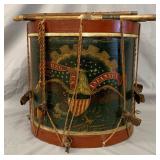 Charles E. Town Civil War Era Drum.