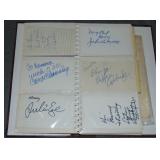 Original Owner Autograph Lot.