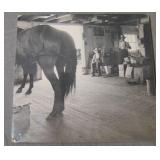 Lida Moser. Original Photo. " Amish Blacksmith