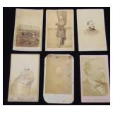 Lot of Six Civil War CDV
