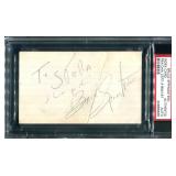 Bruce Springsteen Signed & Inscribed Index Card
