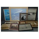 Zeppelin Related Photo and Print Lot
