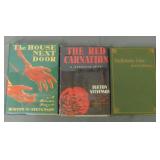 Burton Stevenson Lot of Three First Editions.