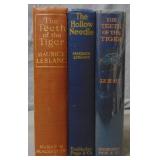 Maurice Leblanc. Lot of Three 1st Editions.