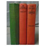 Maurice Leblanc. Lot of Three 1st Editions.