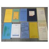 Uncorrected Proofs. Lot of Ten.