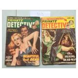 Private Detective Pulp. Lot of Two.