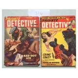Private Detective Magazine. Lot of Two.