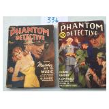 Phantom Detective Lot of Two.