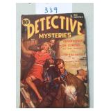 Detective Mysteries. Scarce. November 1938.