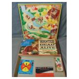 Wanted Dead or Alive.. Western Board Game.