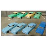 Lot of (8) Tootsie Automobiles.