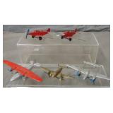 Tootsie Toy Airplane Lot of (5).