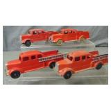 Tootsie Toy Fire Engines.