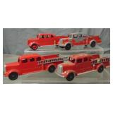 Tootsie Toy Fire Engines.