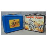 Hopalong Cassidy Lunch Boxes. Lot of Two.