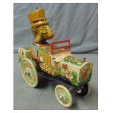 Marx. Tin Lithograph Wind Up Car.
