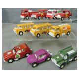 Lot of Newer Tootsie Toy Vehicles.