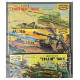 Aurora Lot of Three Boxed Models Kits.