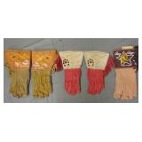 Roy Rogers. Cowboy Glove Lot of Three Pair.