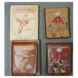 Roy Rogers Wallet Lot of Three.