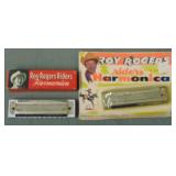 Roy Rogers Harmonicas. Lot of Two.