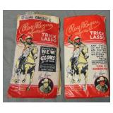 Roy Rogers Trick Lasso. Lot of Two.
