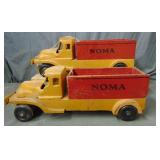 Large Structo Pressed Steel Army Truck