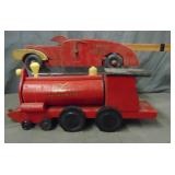 2 Buddy L Wooden Vehicles