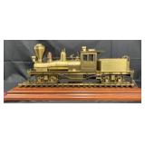 Super Custom Made 1 Ga Brass 2-Truck Shay