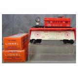 Boxed Lionel 3535 & 6448 Military Cars