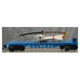 Lionel 6820 Flat With Little Jon Copter