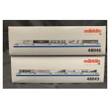Marklin HO 48045 & 46 DB Kombirail Trailer Haulers