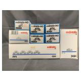 8pc Marklin HO Silo Car Train Set