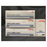 4 Pc Marklin HO Steam Freight Train