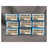 9 Marklin HO InterCity Passenger Cars