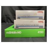 3 Marlin HO Passenger Car Sets