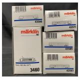 5pc Marklin HO Passenger Train
