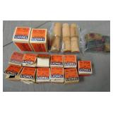 Boxed Lionel Bulbs, Boxes & Caps