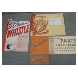 Nice 1935 Lionel Paper & Catalog Archive