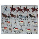 25 Modern Soldiers, Mounted with Horses