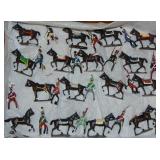 31 Modern Soldiers, Mounted with Horses