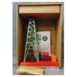 Rare Boxed Lionel 455 Oil Derrick, Mint Green