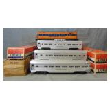 Boxed 4pc Lionel 2341 Flat Channel Set