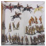 36Pc Vintage Britains Soldiers